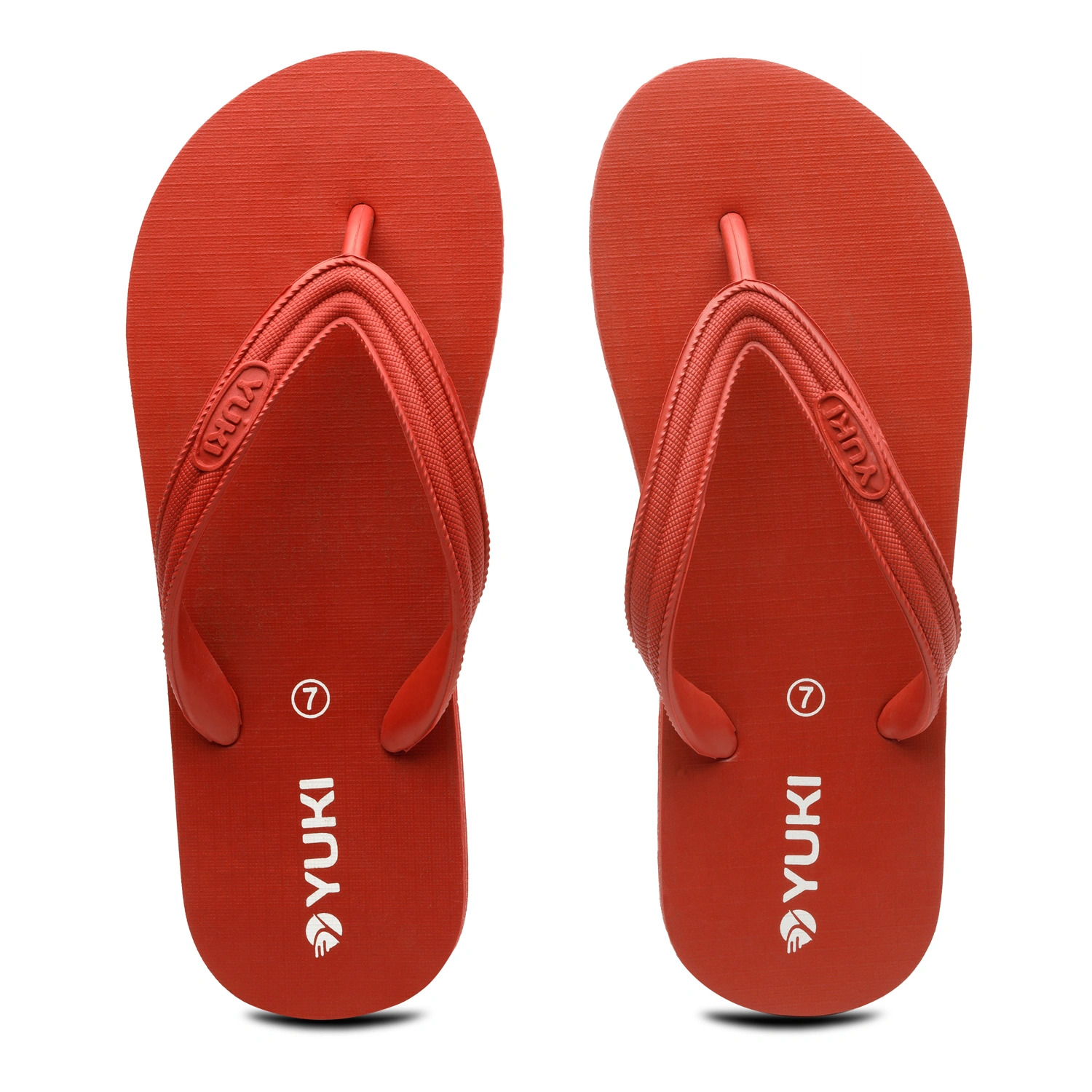 YUKI Unisex Slippers | Comfortable &amp; Ultra-Light, Waterproof Non-Slip Thong - Yuki_H01-Yuki_h01_SmallRed