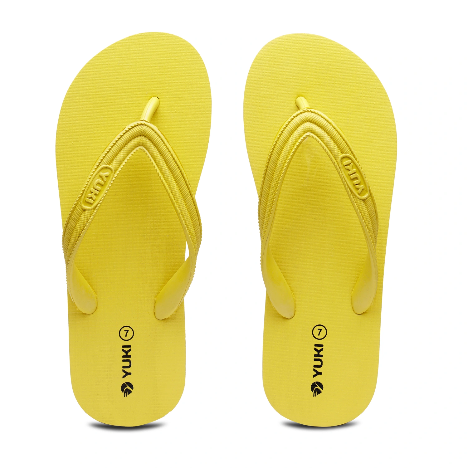 YUKI Unisex Slippers | Comfortable &amp; Ultra-Light, Waterproof Non-Slip Thong - Yuki_H01-Yuki_H01_Yellow