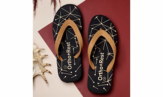 Ortho + Rest Hawaii Slipper- Orthopedic and Diabetic Comfort Ortho Care, Bathroom Rubber Flip-Flops