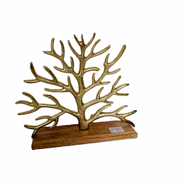 decorative christmas tree with wooden base use home decoration
