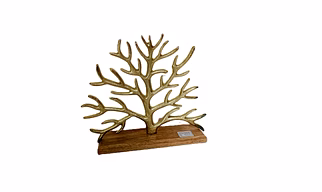 Decorative Christmas Tree with wooden base use home decoration