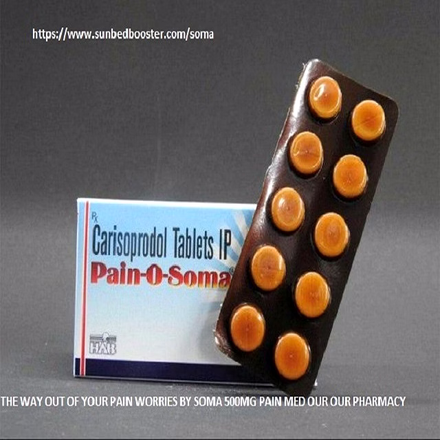 Soma 500mg | Pain O Soma | Buy Carisoprodol Online | US To US Shipping image 2