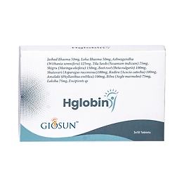 Giosun Hglobin Capsules - Elevate your health naturally (Pack of 3x10 Capsules - 1250mg)