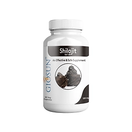 Giosun Shilajit Capsules - For Strength, Stamina | increase performance (60 Capsules - 500 mg - Veg)