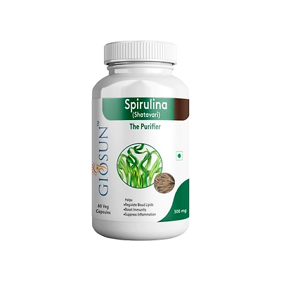 Giosun Spirulina with Shatavari - 500mg Capsule