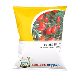 farmson biotech private limited fb-red bullet (oval) f1 hybrid cherry tomato seeds