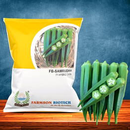 farmson biotech private limited fb-samruddh f1 hybrid okra seeds