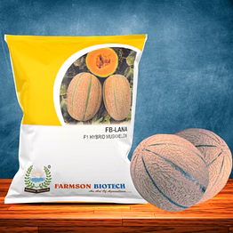 farmson biotech private limited fb- lana f1 hybrid muskmelon seeds