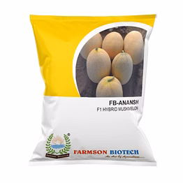 farmson biotech private limited fb- ananas f1 hybrid muskmelon seeds