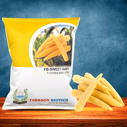farmson biotech private limited fb-sweet baby f1 hybrid baby corn seeds