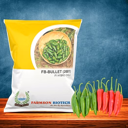 farmson biotech private limited fb-bullet (2001) f1 hybrid chilli seeds