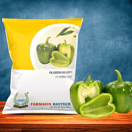 farmson biotech private limited fb-green bell (2011) f1 hybrid sweet pepper seeds