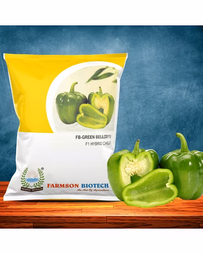FB-GREEN BELL (2011) F1 HYBRID SWEET PEPPER SEEDS-12527276
