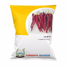 farmson biotech private limited fb-myra (kashmiri chili) f1 hy. chili seeds