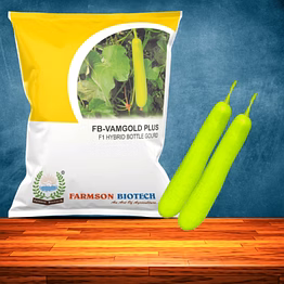 farmson biotech private limited fb-vamgold plus f1 hybrid bottle gourd seeds