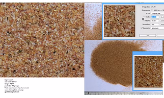 Fine filter media stone