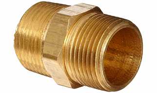 Brass Hex Nipple
