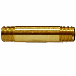 brass long nipple