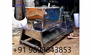 Ribbon Blender Machine Exporter from India 500 liter  200 kg mixer  Tilting ribbon blender