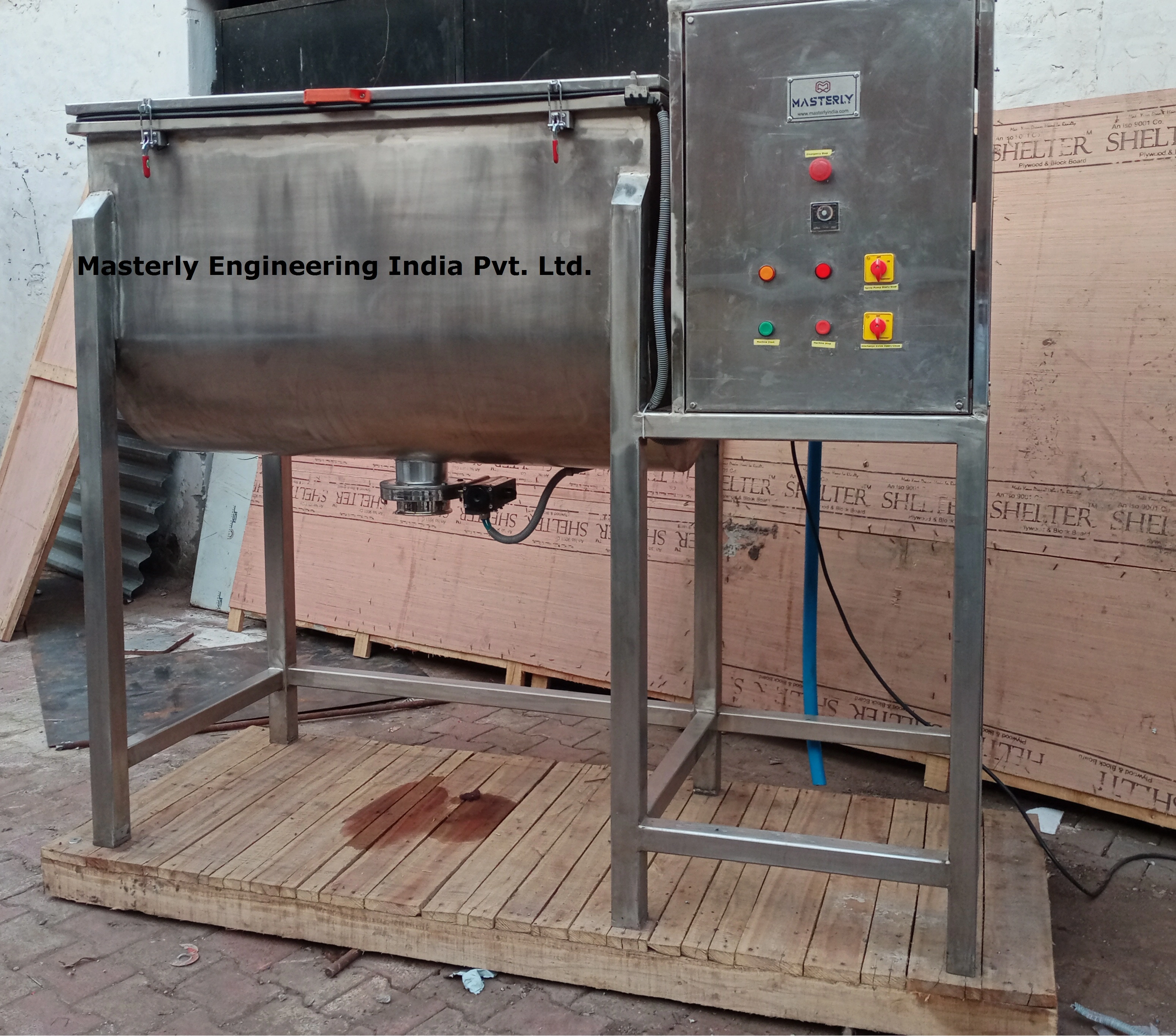 Ribbon Blender EXPORTER FROM INDIA 200 KG RIBBON MACHINE-1