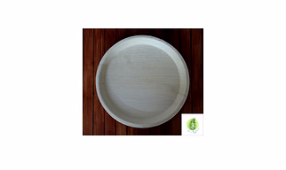 12 Inch Round Areca Plate