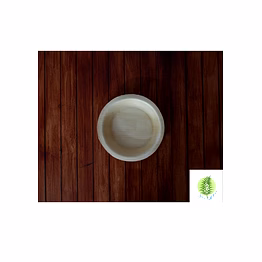 sri agro 6 inch round areca plate