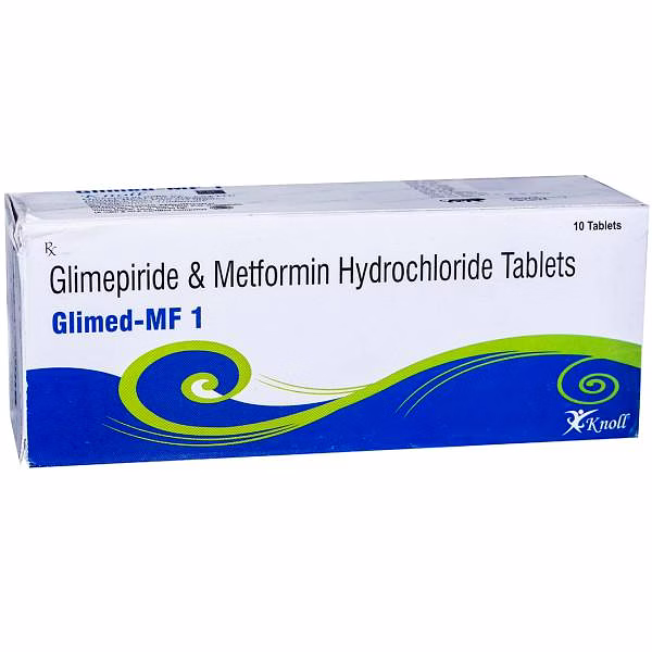 Glimed MF 1MG Tablet image 1