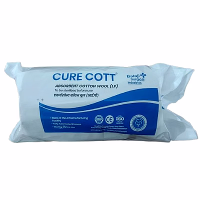 cure-cott absorbent cotton wool