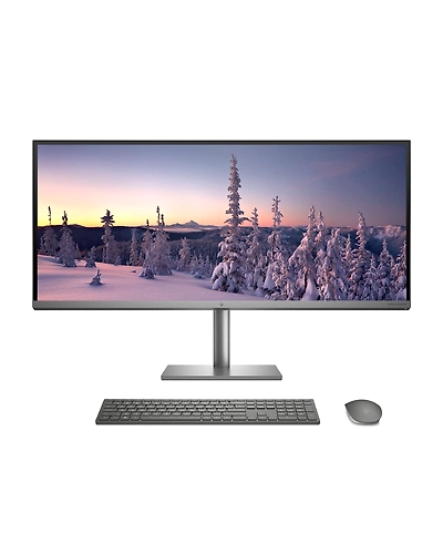 HP ENVY All-in-One 34-c1786in PC | Intel i9 -12900 | 16GB | 1 TB SSD | RTX 3060 6GB | Windows 11 | 34 inch &amp; 16MP Magnetic Webcam , WIFI 6 | 6J0W4PA | Turbo Silver-1