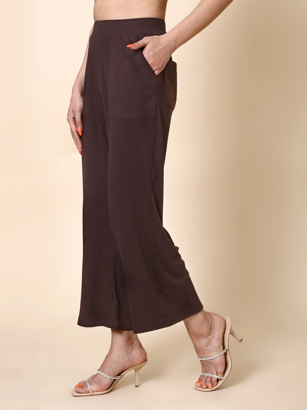 Women Versatile Flared Pants-2