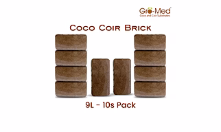 Coco Coir Brick 9L - 10s Pack