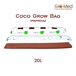 Gro-Med Coco Grow Bag - Paprika - 20L