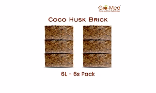 Coco Husk Brick 6L - 6s Pack