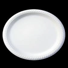 Bagasse 12&quot; Plain Plate Packet of 50 Plates-1