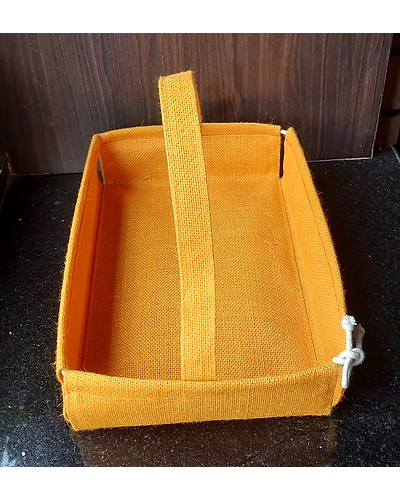 Jute Utility Tray/ Fruit Basket-6
