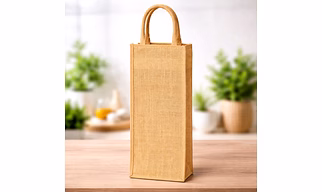 Jute Bottle Bags – Eco-Friendly Wine & Gift Packaging