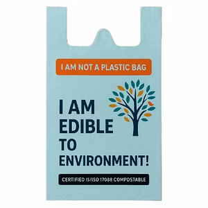 Compostable Carry Bags – Eco-Friendly Shopping & Packaging Use