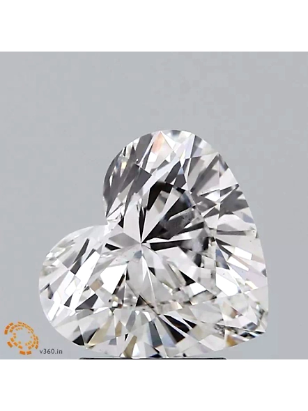 IGI Certified 2.00ct Heart VS1 Lab Grown Diamond 18K Rose Gold Engagement Ring-YELLOW GOLD-7-18K YELLOW GOLD-3