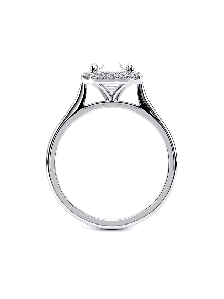IGI Certified 1.5ct Asscher VVS Lab Created CVD Diamond AAA 18K White Gold Ring-WHITE GOLD-7-18K WHITE GOLD-2