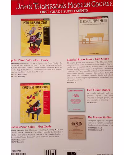 John Thompson's Modern course  first grade book-1