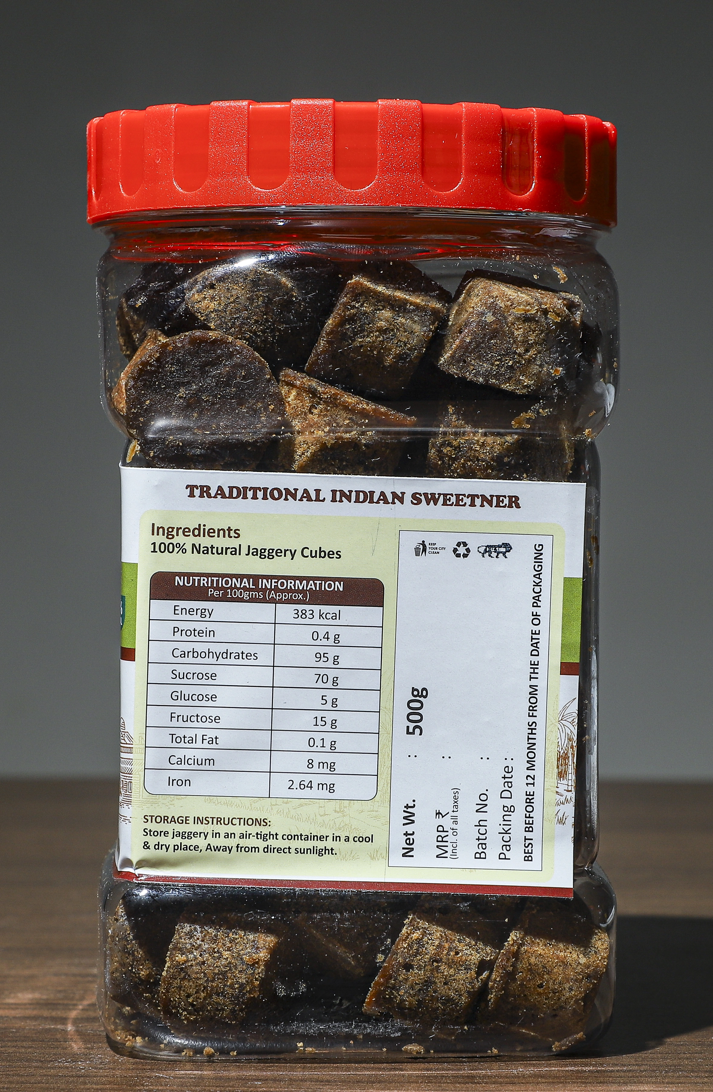 Mahakut Natural Jaggery 5grams Cube-1