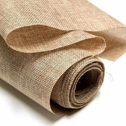Burlap Curtains Made Of Natural Jute-1