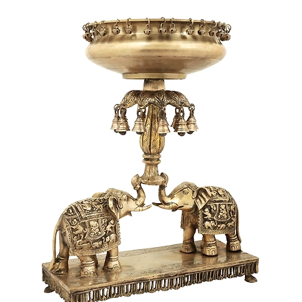 The Royal Elephant Urli with Bells-1