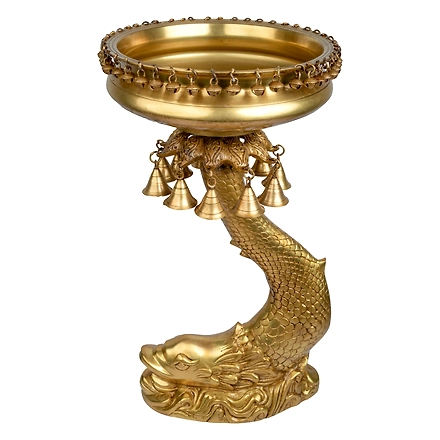 Brass Big Fish Urli Bowl Decorative-12237304