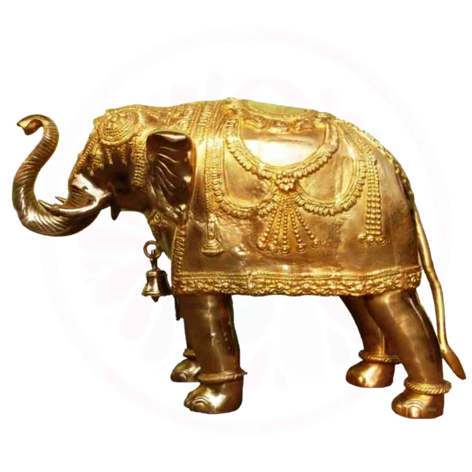 Brass Sculpture Elephant - Regal Home Decor-12311994