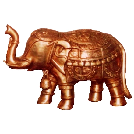 Charming Brass Elephant Sculpture&quot;-12312750