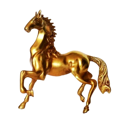 Brass Horse Statue-12318754