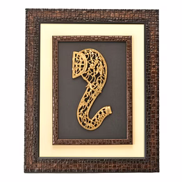 ganesh frame wooden/brass for collectible handicraftganesh-kalash-design-plate-wall-hanging-frame -pif-2612