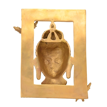 Decorative Buddha Frame Brass For Collectible Handicraft Art PIF-2641-3