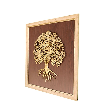 Tree Frame Brass For Collectible Handicraft Art PIF-2690-2